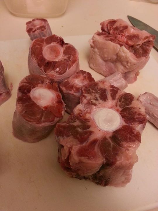 Oxtail - Before